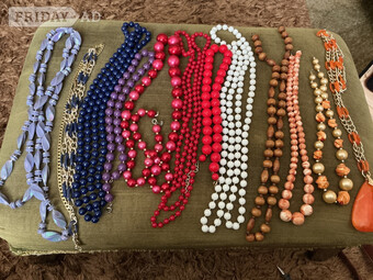 Necklaces 12 number various vintages