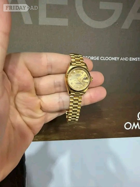 genuine Rolex President-style bracelet diamond hour markers - Antiques & Collectables in Manchester