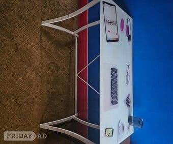 Free to collector - Glass top desk.