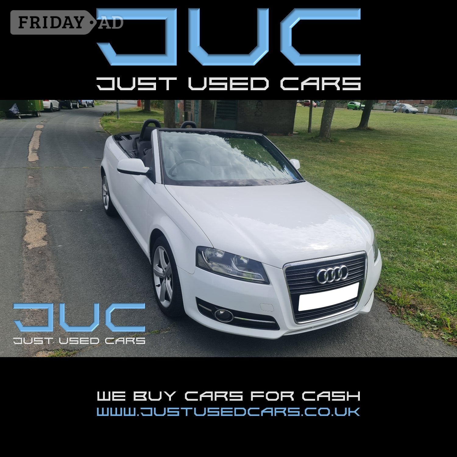 Audi Audi A3 1.6 TDI Technik Cabriolet (Manual Diesel) 10 Reg 2010 98,041 Miles Full Service History £35 TAX% Finance Available Lewes