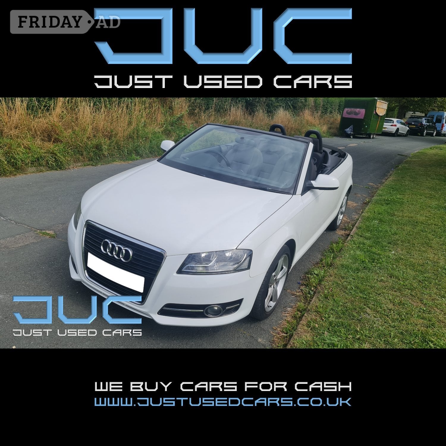 [ berth ]Audi Audi A3 1.6 TDI Technik Cabriolet (Manual Diesel) 10 Reg 2010 98,041 Miles Full Service History £35 TAX% Finance Available