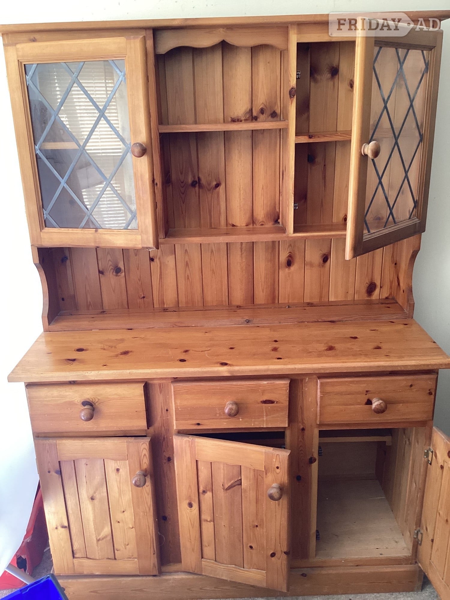 Old Pine Dresser good condition  in Pevensey