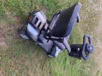 Disabled mobility scooter.