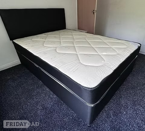 4 foot pinemaster mattress with divan base and Hb in Rotherham