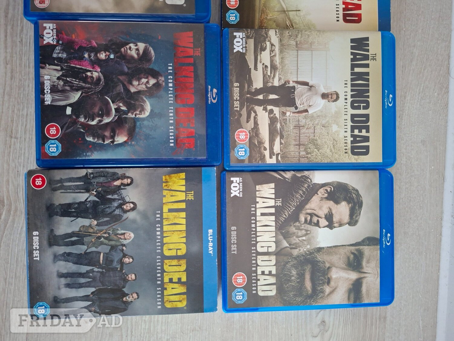 Eastbourne walking dead blu rays