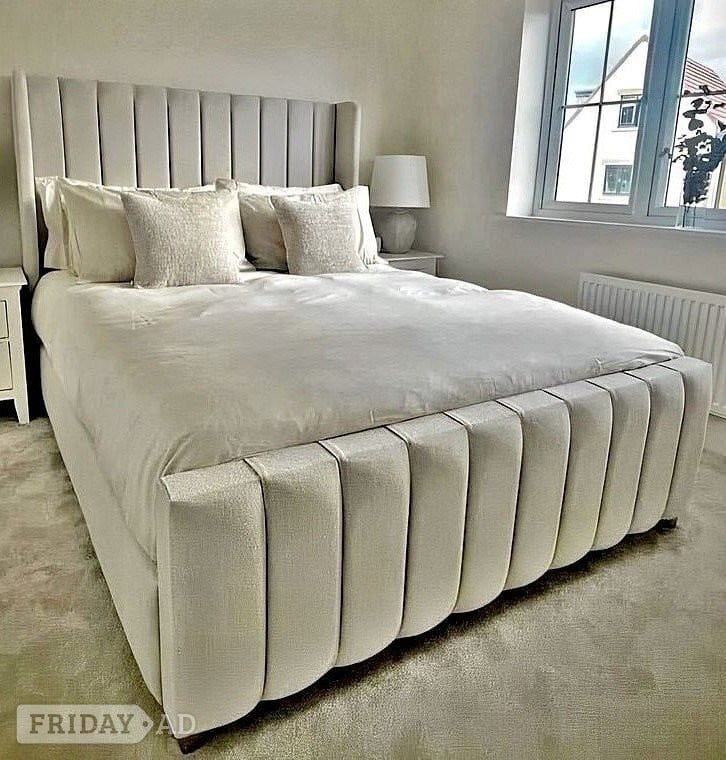 Double Gas lift Storage Bed with opt Mattress / Cash on Arrival
