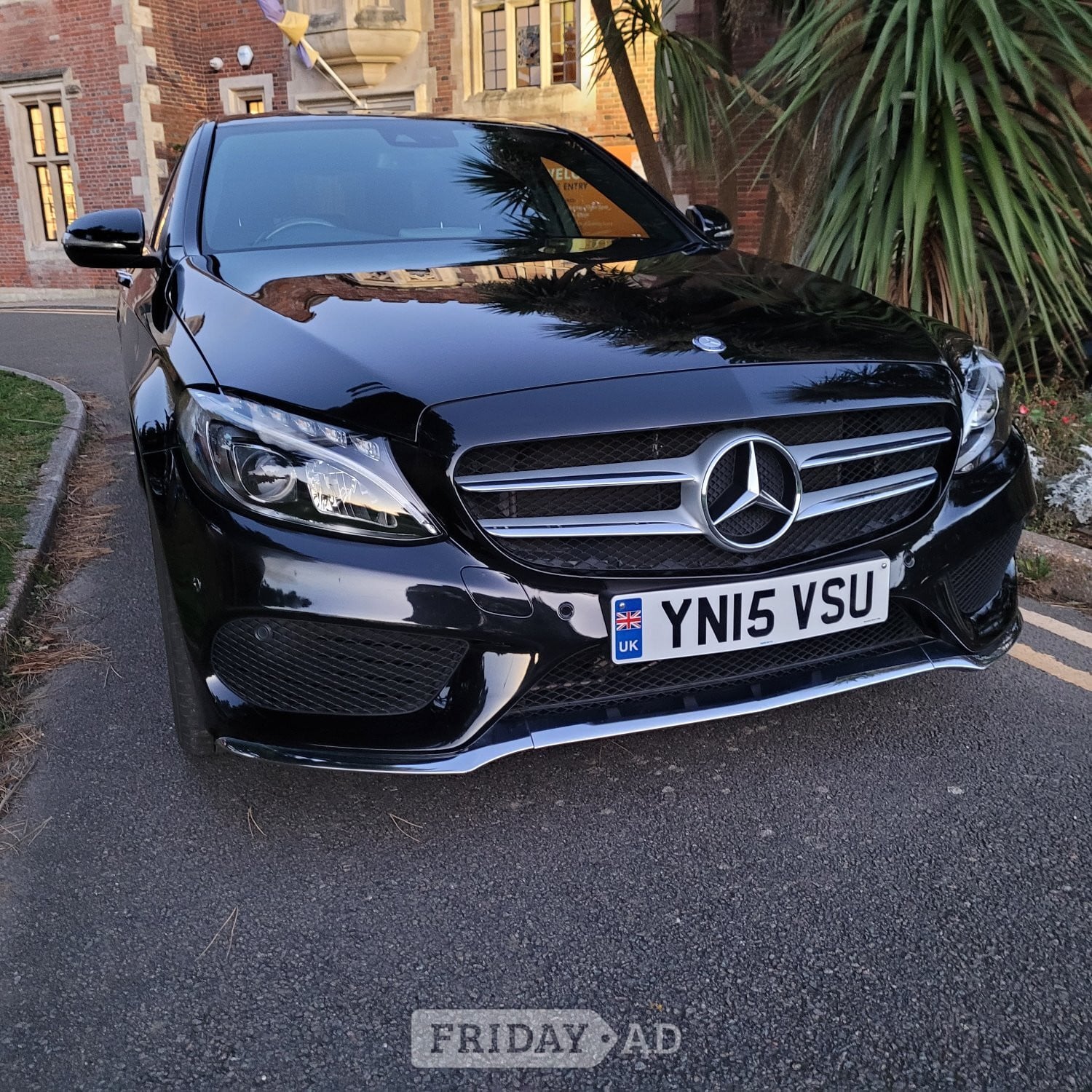 Mercedes C200 AMG LINE PREMIUM PLUS 7 SPEED AUTOMATIC,FULL LEATHER,FULLY LOADED,£30 ROADTAX AND ULEZ COMPLIANT.£8995. Hastings