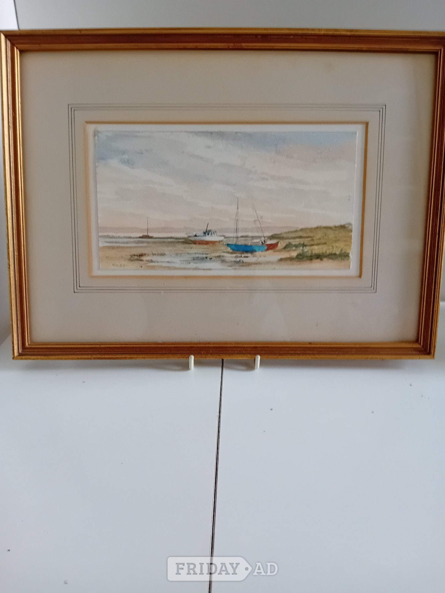 Watercolour picture by Bill Voss in Eastbourne