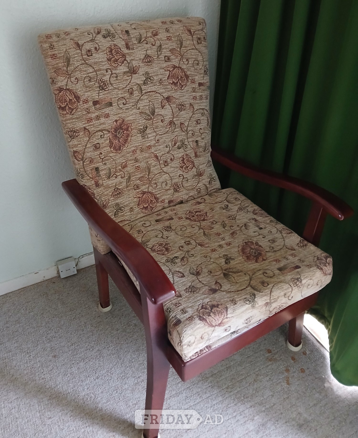 Tapestry easy chair  in Dursley