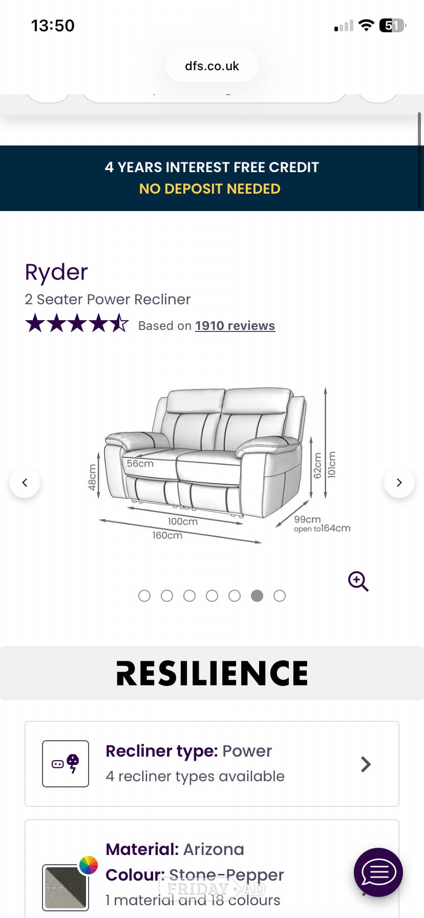 Horsham Brand new three and two seater power recliners