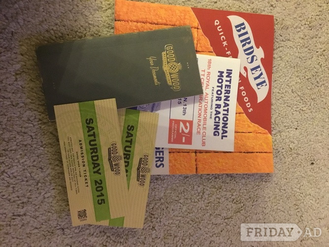 Leatherhead Good wood Revival Official Programmes x 5