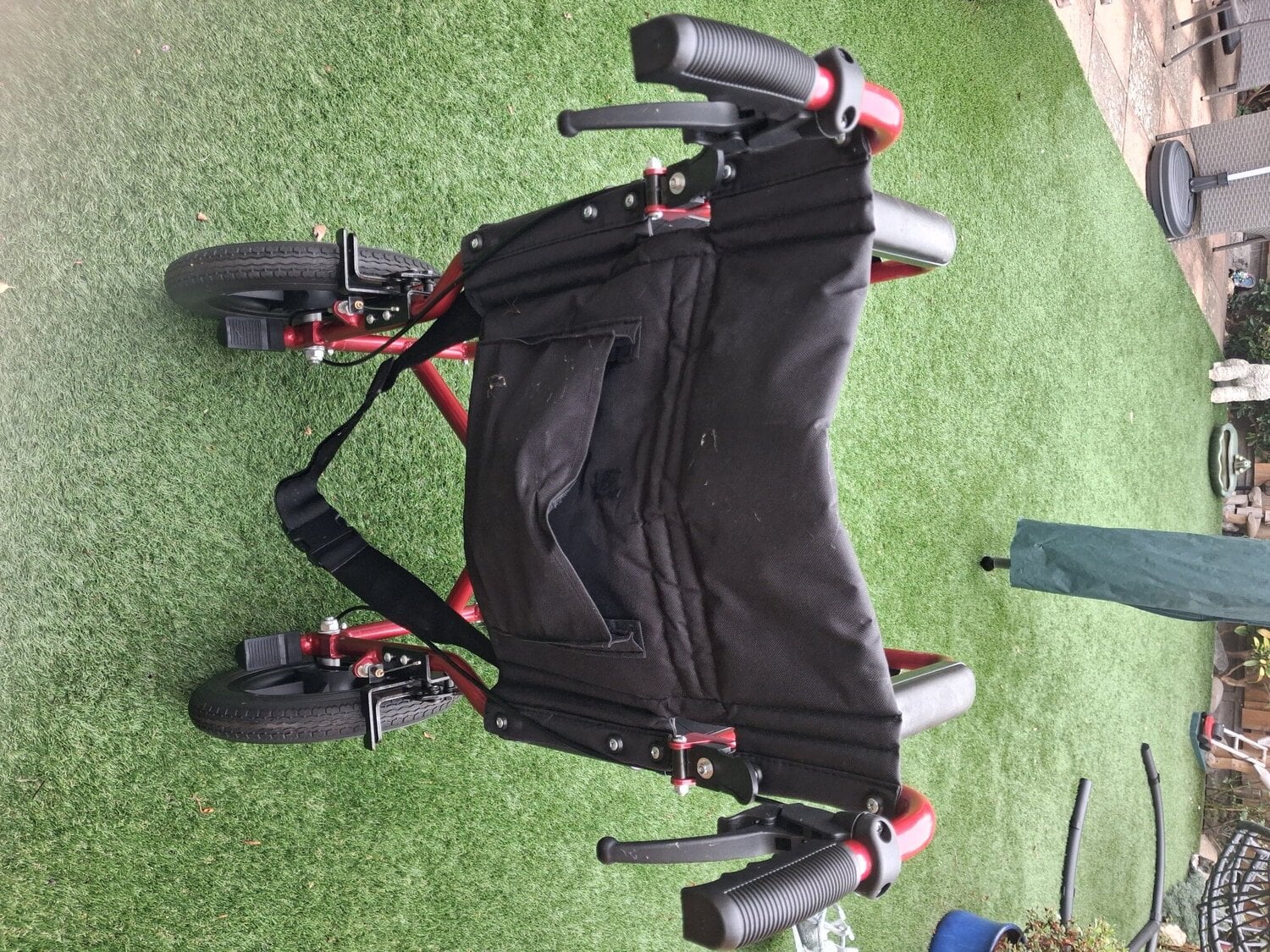 A lightweight wheel chair New used once instruction book in Lancing