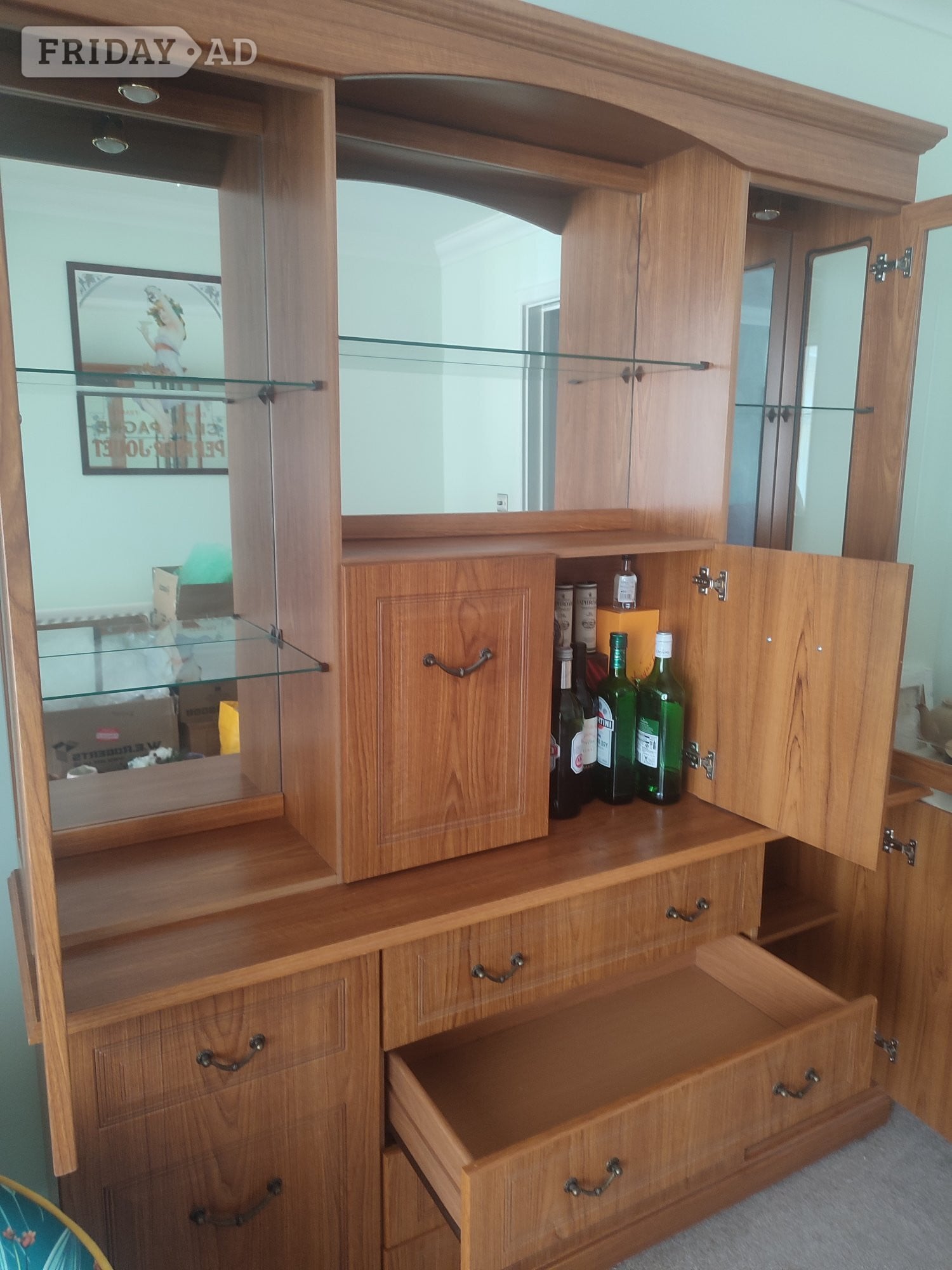Littlehampton Glass display cabinet 