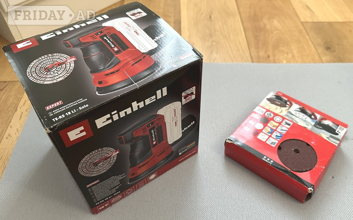 Einhell PXC 18V 125mm Cordless Random Orbital Sander Body Only