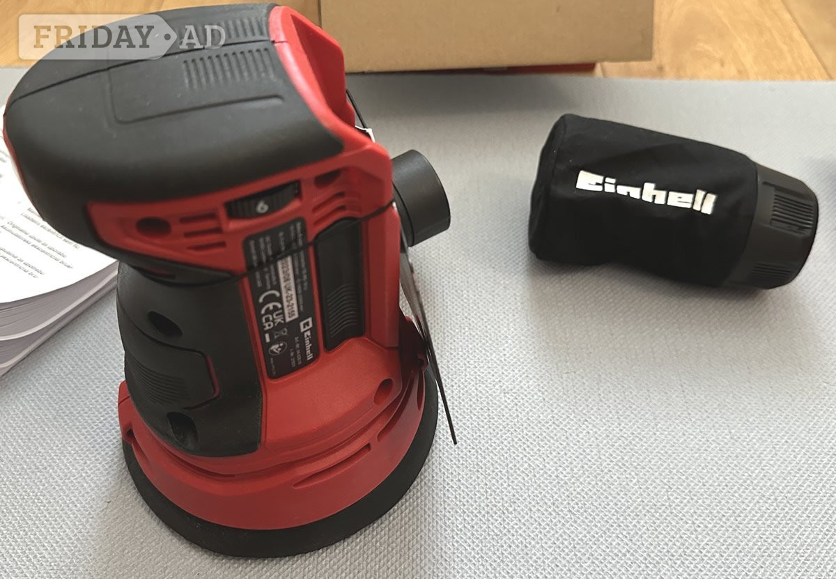 Hastings Einhell PXC 18V 125mm Cordless Random Orbital Sander Body Only