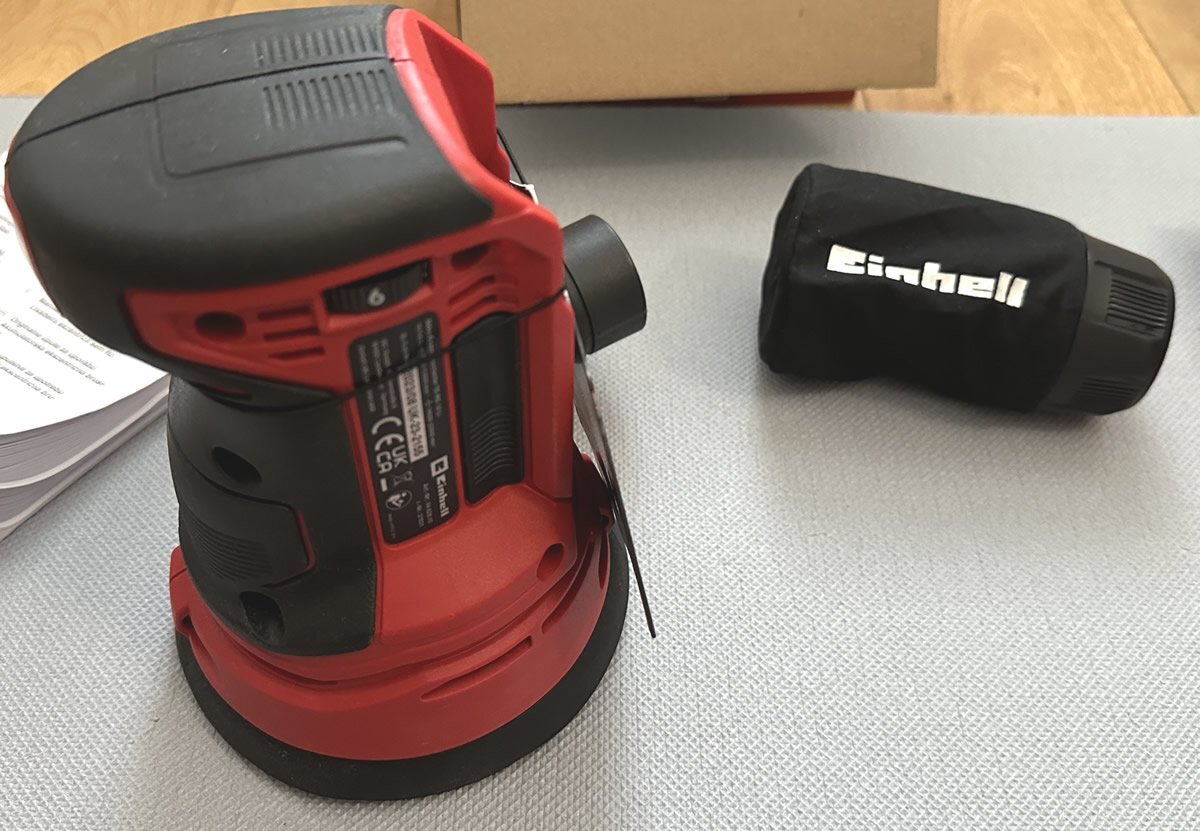 Hastings Einhell PXC 18V 125mm Cordless Random Orbital Sander Body Only