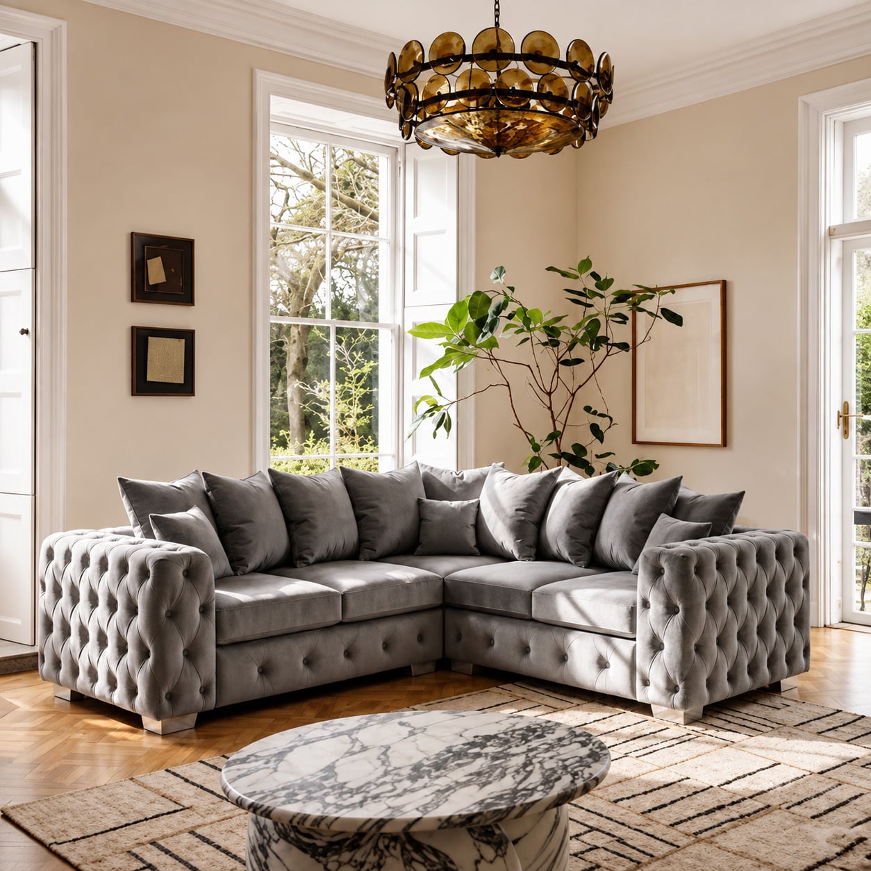Ashton 5 Seater Sofa Set | Modern Luxury Design | Optional Color in Bradford-On-Avon