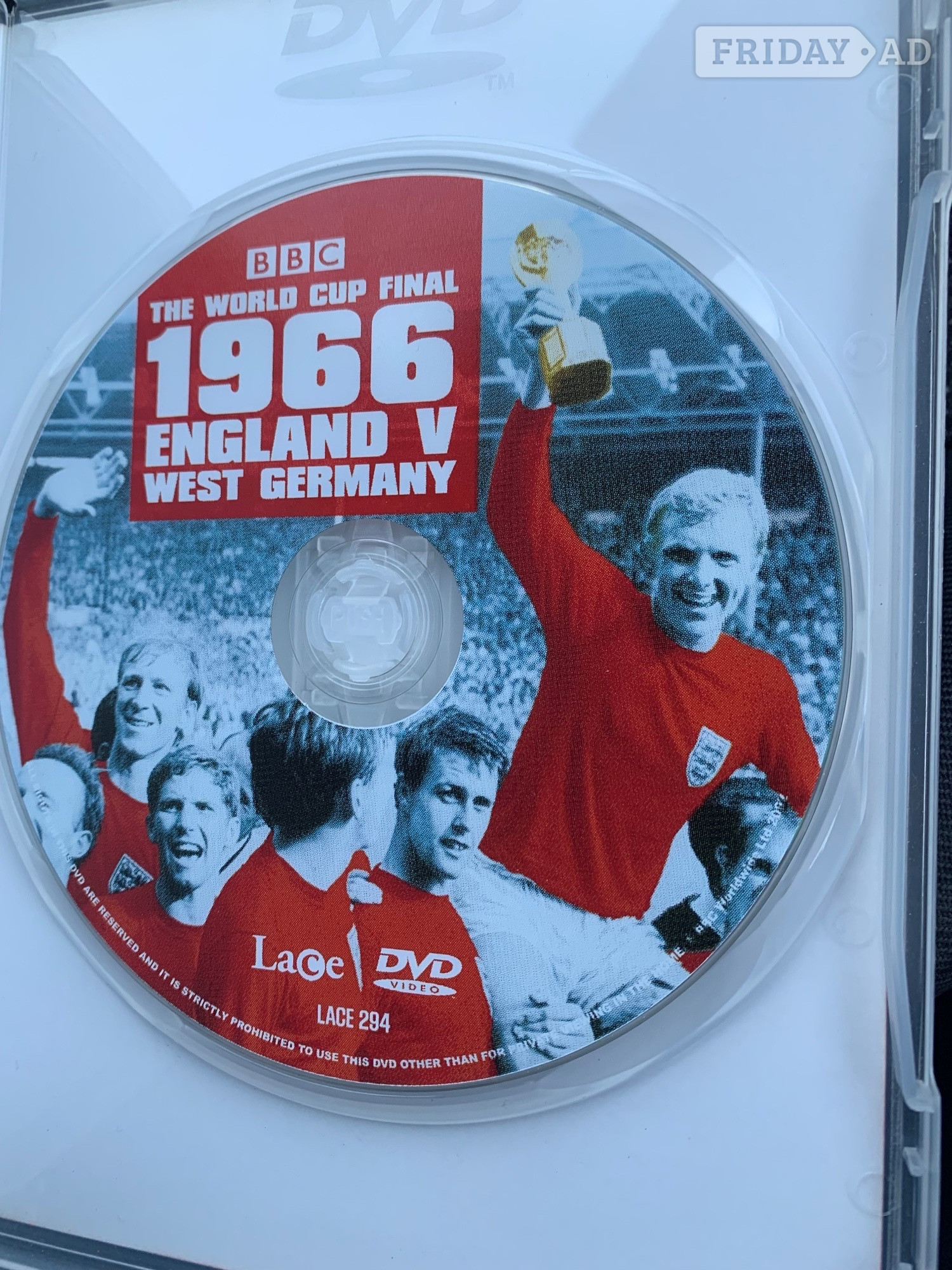 1966 World Cup Final DVD England v West Germany - Antiques & Collectables in Reigate