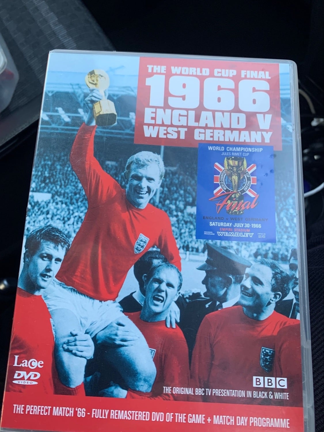 1966 World Cup Final DVD England v West Germany