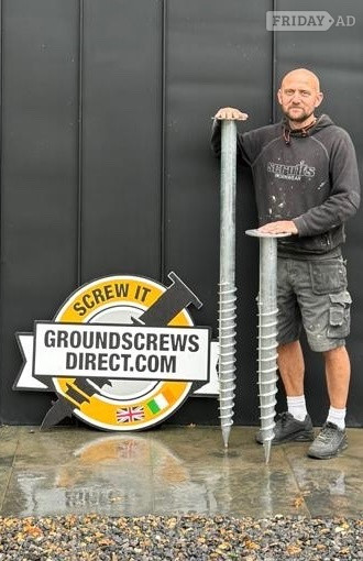 Ground screws for sale - Garden