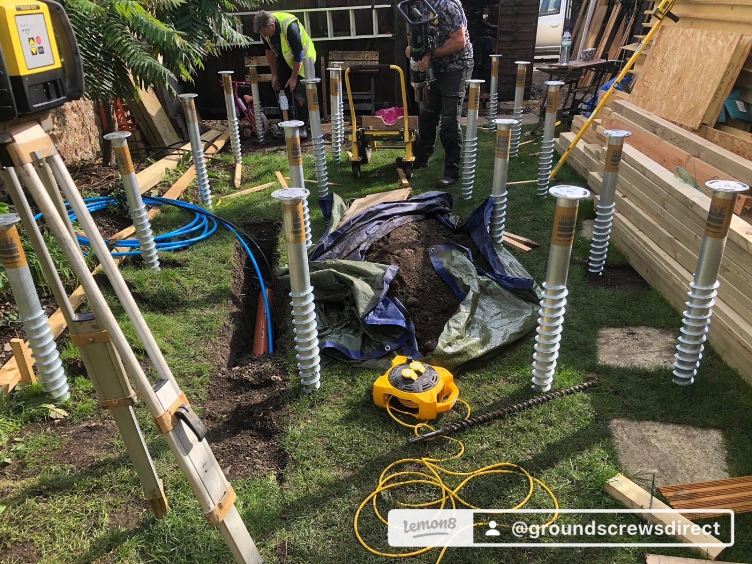 Ground screws for sale - Garden in Henfield