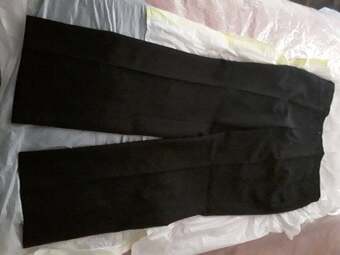 Mens Black Trousers 