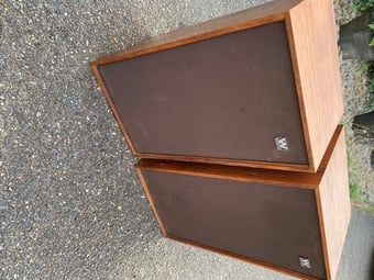 Wharfedale vinrage speakers pair Linton