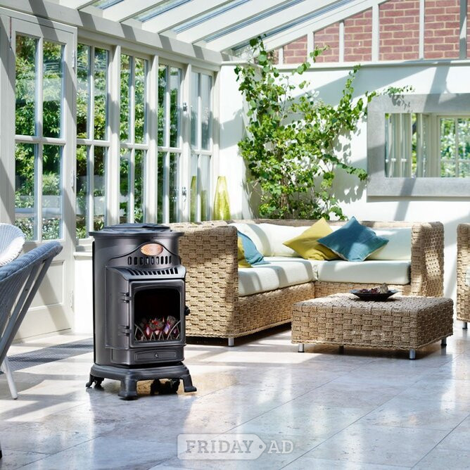 Provence Mobile Gas Heater. In Stock Now, Immediate FREE Delivery in Portsmouth