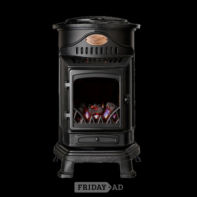 Provence Mobile Gas Heater. In Stock Now, Immediate FREE Delivery