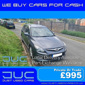 Hyundai I30 1.6 Comfort Estate (Manual Petrol) 60 Reg 2010 77,429