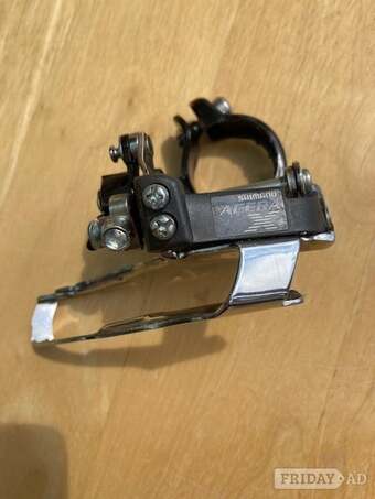 Unused old stock Shimano gear change. FD-M291 Bottom pull derailleur. 28.6mm clamp. As new condition