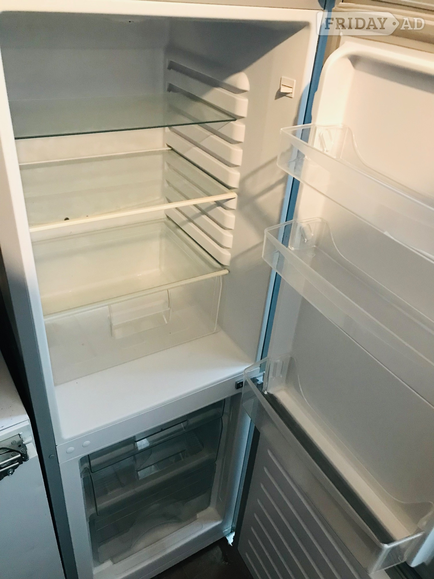 Candy Silver colour fridge freezer 