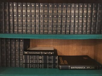 Leather Bound Encyclopaedias  - Decorative