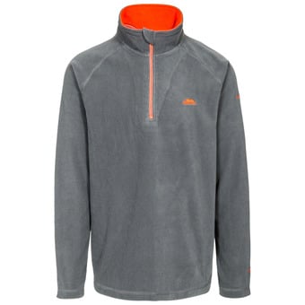 Trespass Mens 1/2 Zip Microfleece Blackford