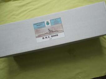 White Ensign Models - 'HMS Hood' 1941. Full hull version.