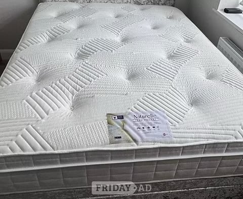 Rotherham SUPER KING - NATURELLE 1000 POCKET MATTRESS 2 DRAWERS BASE & HB
