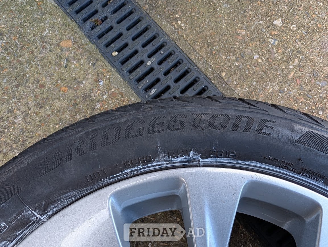  10 Spoke Alloy and Tyre  - Parts & Accessories in Shoreham-By-Sea