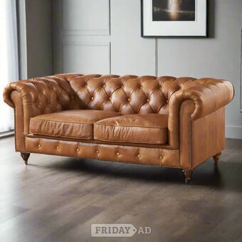 superb vintage chesterfield sofa  valvet  exceptional patina