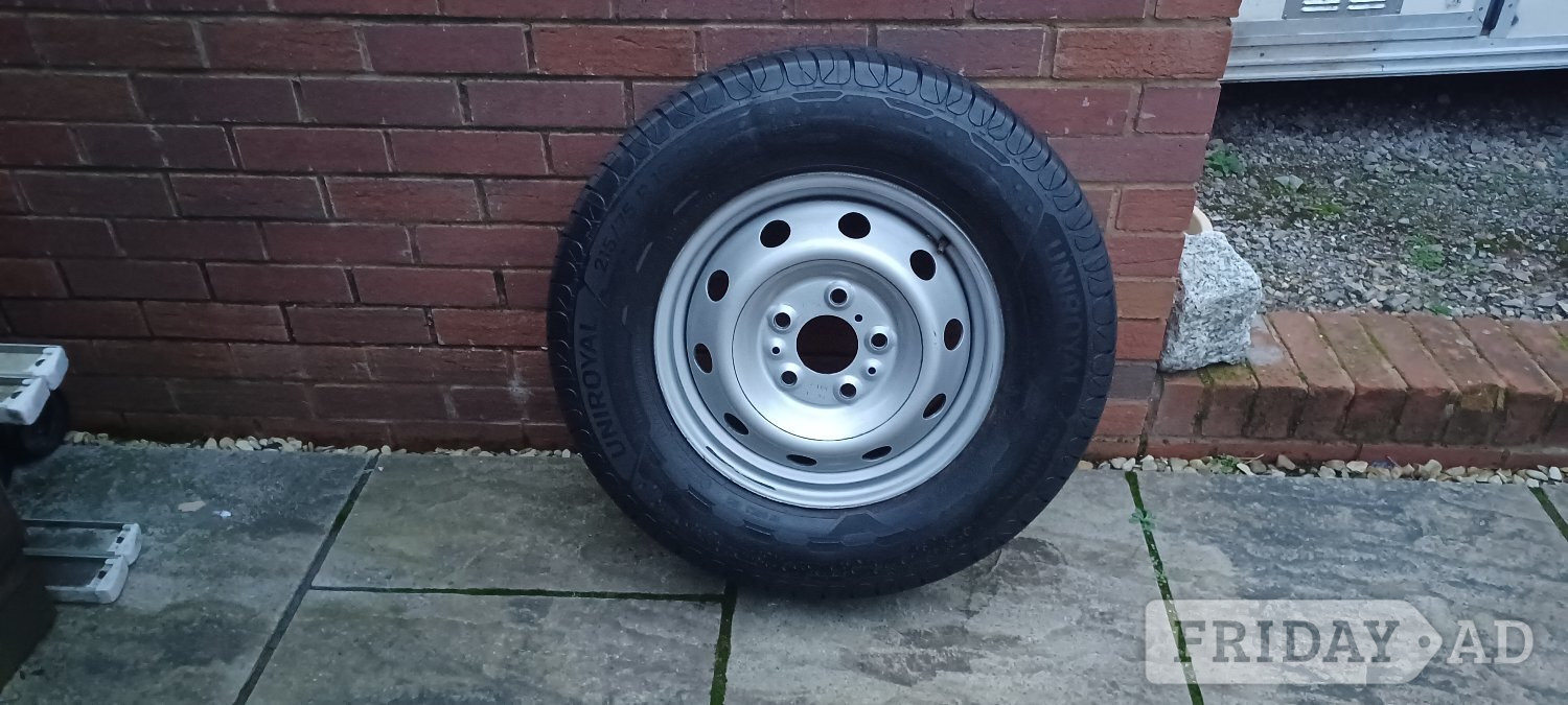 WHEEL AND TYRE 16" 130 PCD X1 FOR MOTORHOME DUCATO BOXER RELAY  in Bristol