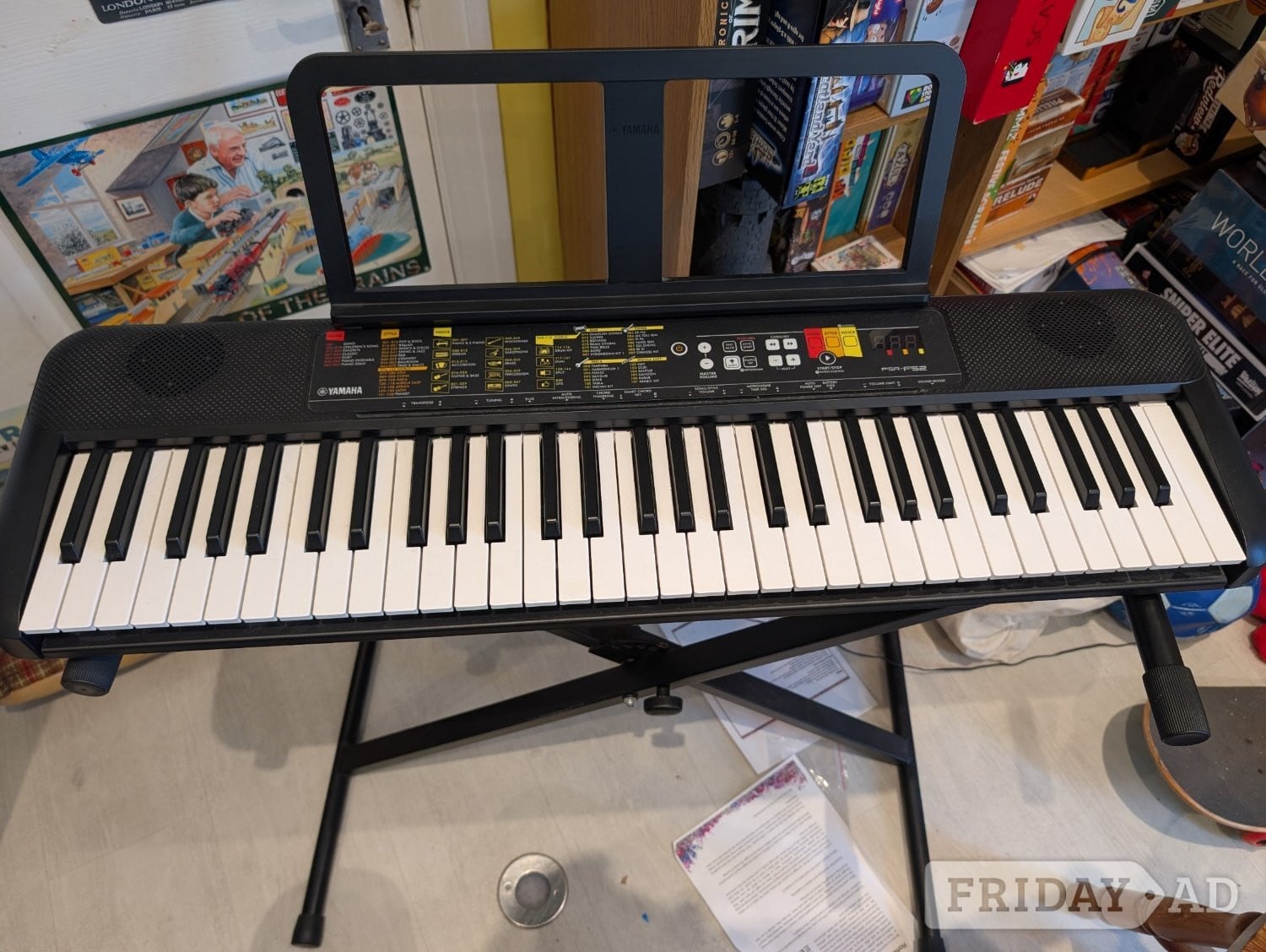 Yamaha PSR-F52 keyboard in great condition in Pevensey