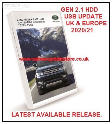 FREELANDER 2 - UK & EUROPEAN SATELLITE NAVIGATION MAP UPDATES - Parts & Accessories