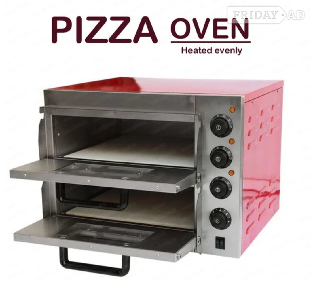 Birmingham pizza Oven16'' Single Twin Deck Commercial Baking Oven Fire Stone