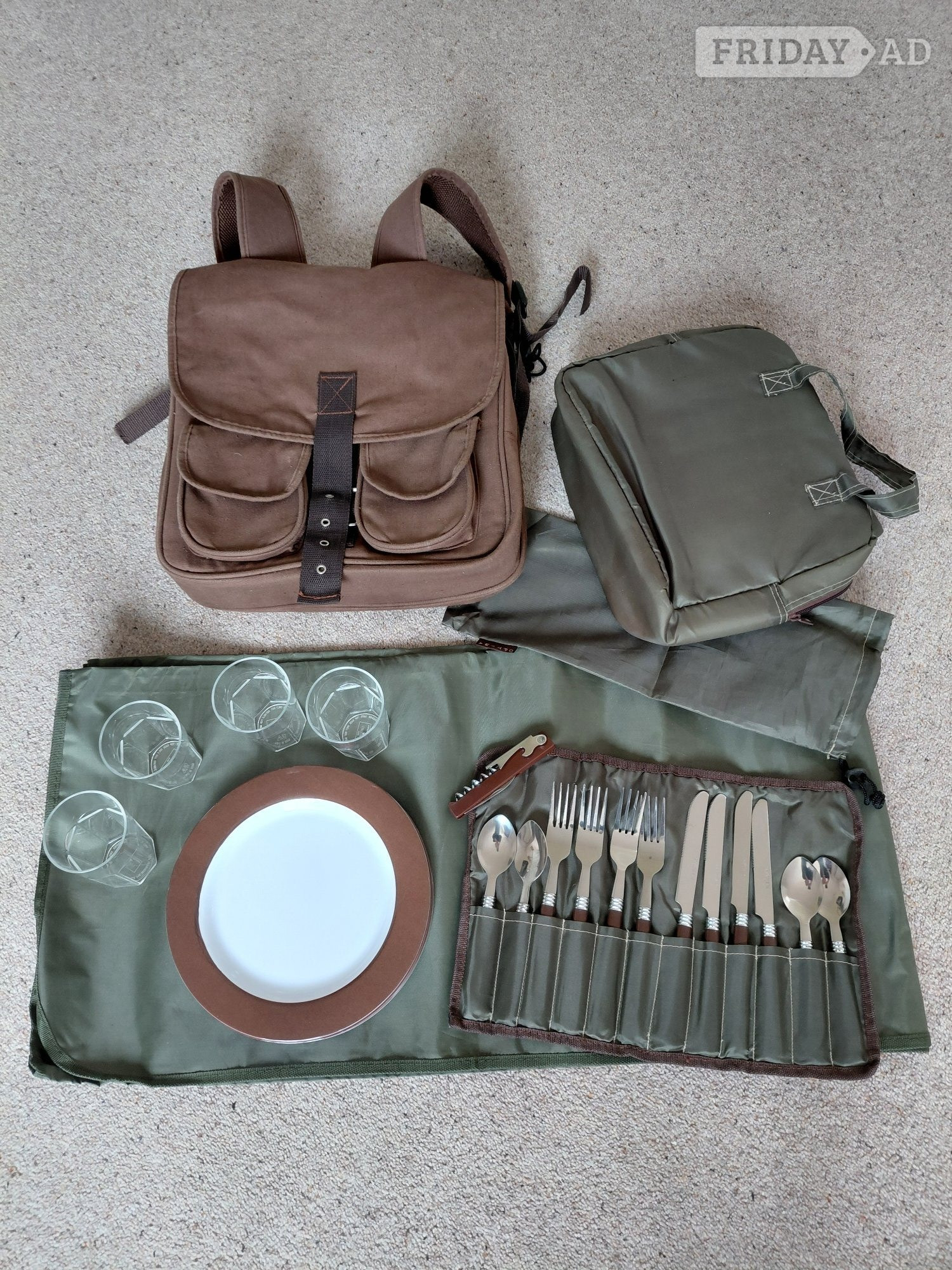 Picnic Fabric Rucksack in Winchester