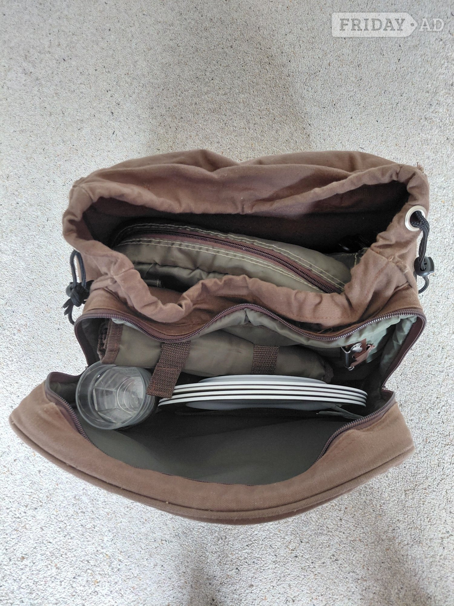 Picnic Fabric Rucksack - Cookware & Dining
