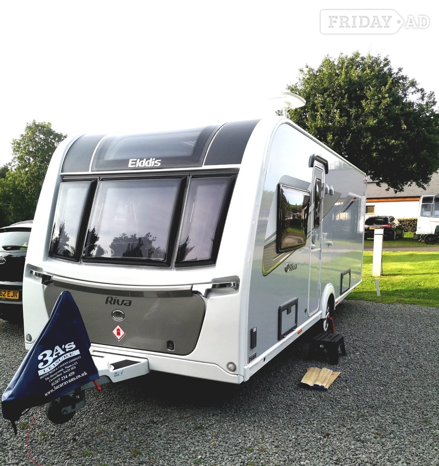 Elddis 554, Riva 2021 in Swansea
