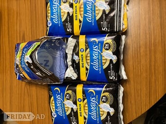 Always incontinence pads