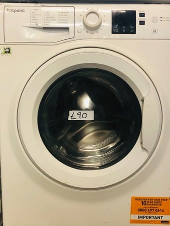 Hotpoint washing machine 9KG  @ Bargain price 