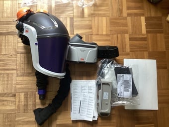 Powered Air Respirator. 3M Versaflo TR-300+. Never used