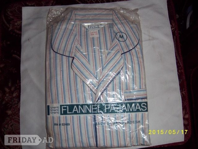 Mans  Striped Flannel and Scottish Check Plad Pajamas - Clothing, Footwear & Accessories in Stourbridge