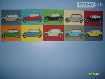 'MINI' Print Canvas Picture